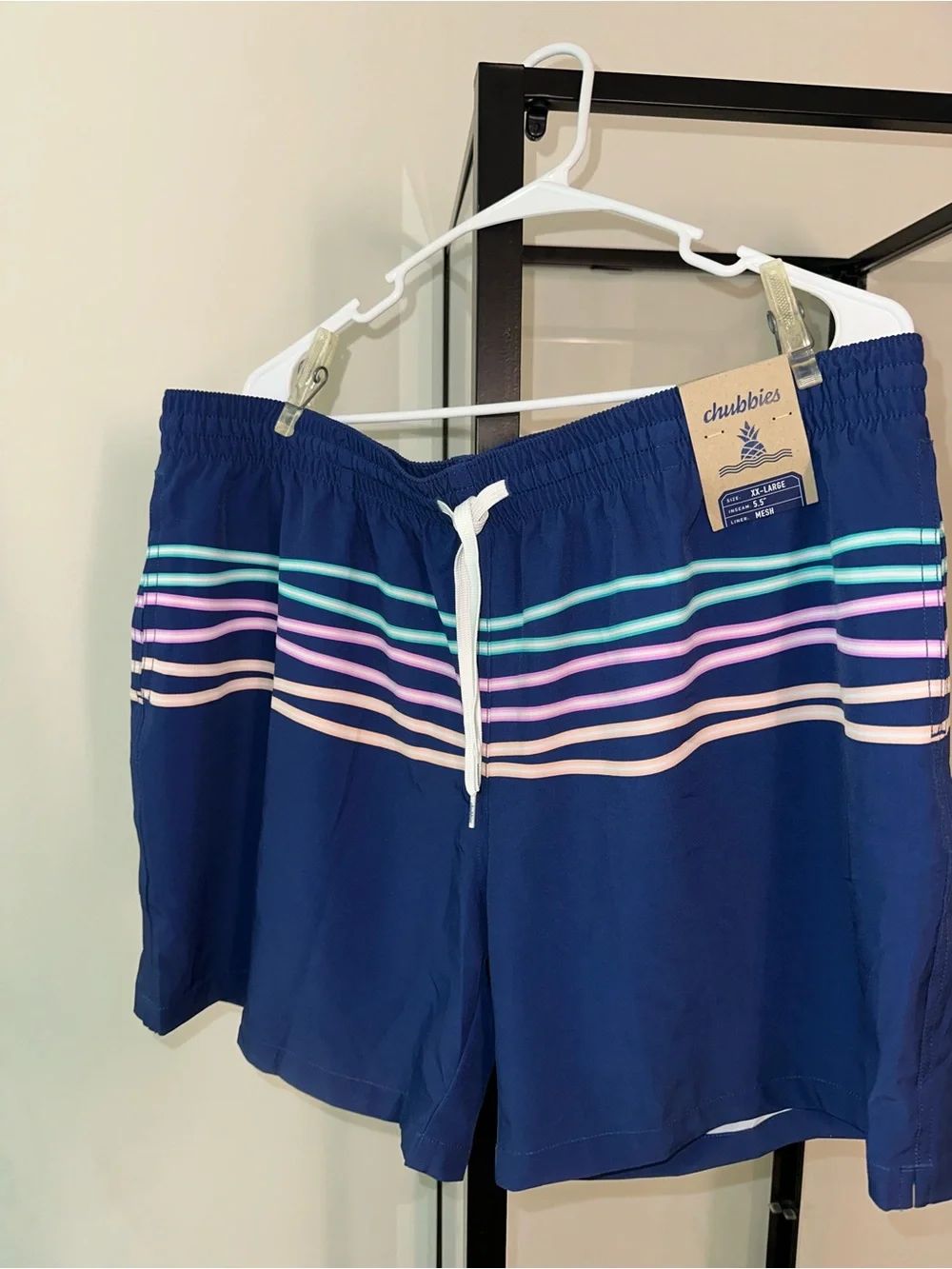 NWT Chubbies Swim Trunks 5.5” Sz XXL